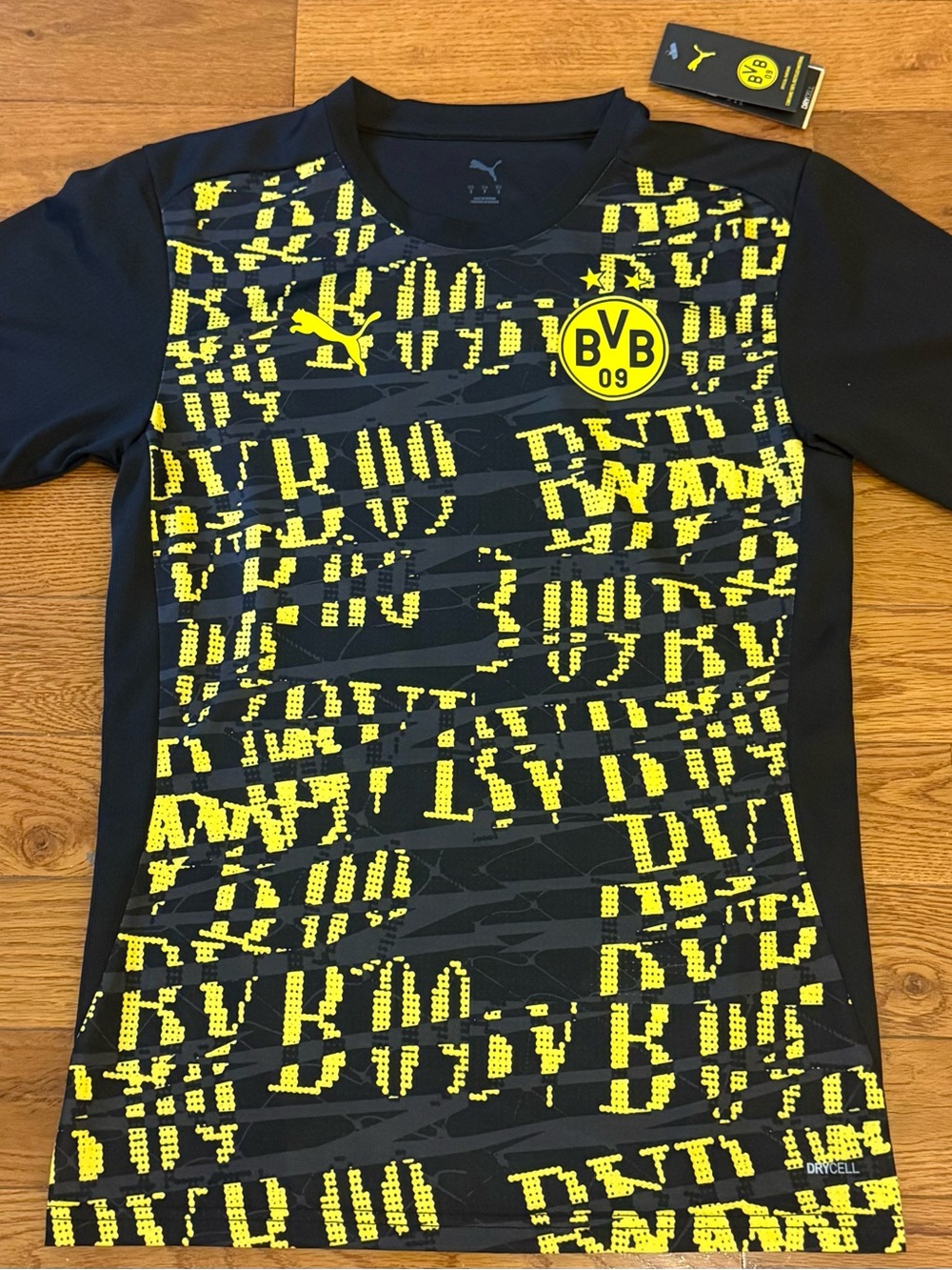 Puma Borussia Dortmund (BVB) Warm Up Jersey (2025) Champion season - NEW W TAGS